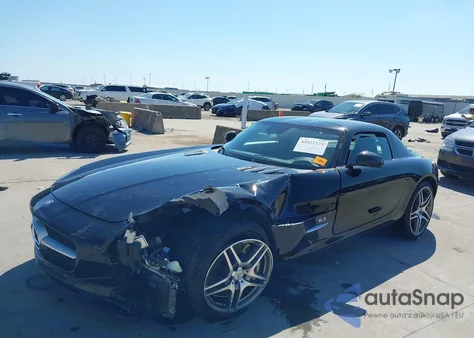 2011 Mercedes-Benz Sls Amg z USA, uszkodzony, nr VIN WDDRJ7HA7BA003765